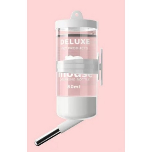 햄스터 토끼 기니피그 물병 거치대 식기 세트, 80ml 물병단품 1개, 1개