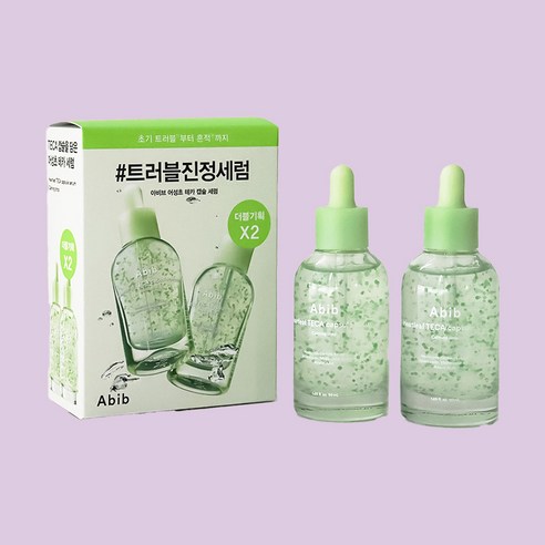 아비브 어성초 테카 캡슐 세럼 카밍 드롭 더블 기획, 1개, 100ml