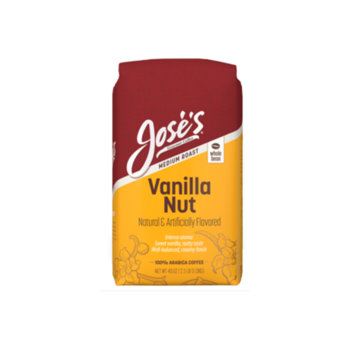Jose's Coffee 통콩 커피 바닐라 너트 Whole Bean Coffee Vanilla Nut