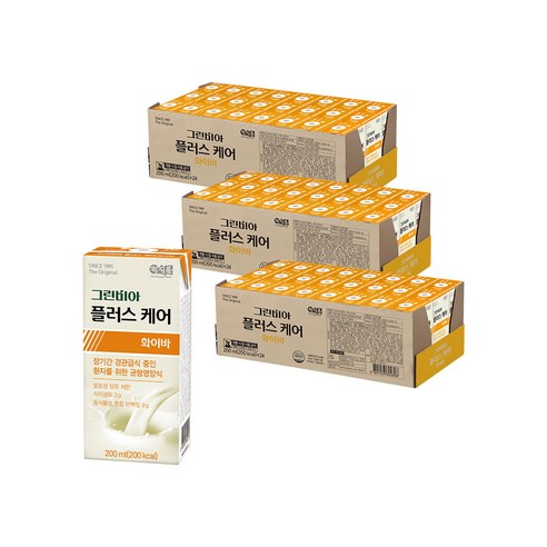 그린비아 플러스케어 화이바 균형영양식