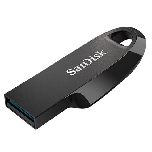 샌디스크 울트라 커브 USB3.2 젠1 단자노출형 USB 메모리 블랙 CZ550, 1개, 256GB