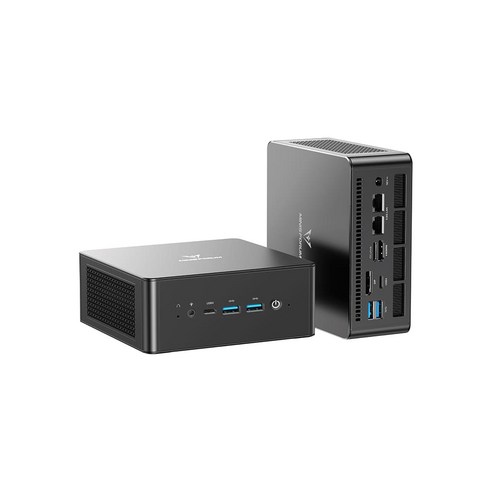미니스포럼 UM890 Pro 최상급 게이밍 미니PC(라이젠9 8945HS & Radeon 780M) Oculink 지원 본체/32GB 구성, WIN11 Pro, 512GB, 32GB, 블랙