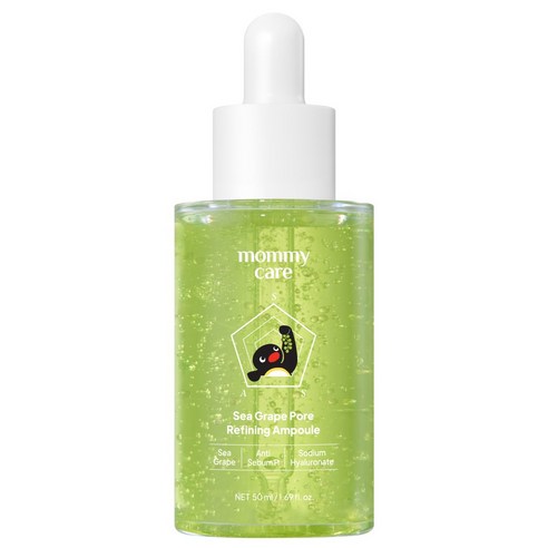 마미케어 핑구 콜라보 5초 모공 절반 감소 바다포도 리프팅 약국 앰플, 1개, 50ml