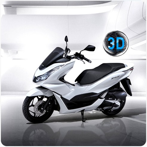 블루샤크 PCX 125 쿨시트 오토바이 여름 쿨메쉬 방석 시트커버 안장커버 이미지 2