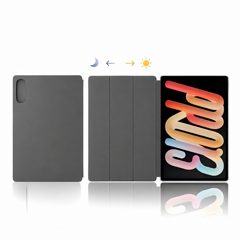 레노버 샤오신 PAD PRO/PAD PRO GT 13인치 태블릿 보호케이스 공식 케이스 거치대 정품, 1개, 그레이