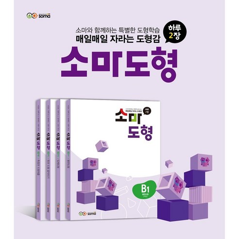 소마 도형 B 세트 2학년, 수학