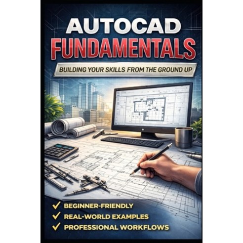 (영문도서)AutoCAD Fundamentals: Building Your Skills from the Ground Up Paperback, Independently Published, English, 9798247357568