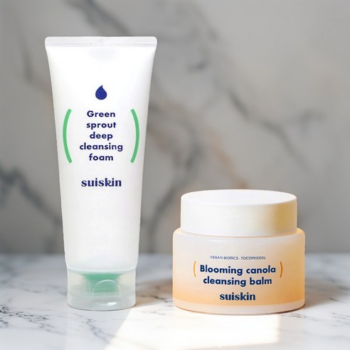 suiskin 수이스킨 클렌징 케어 세트 [클렌징밤 90ml + 클렌징폼... 솔직 후기 | 실사용자 리뷰 분석 썸네일