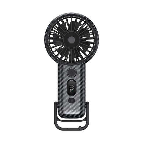 스플리 에어터보 초강력 강풍 BLDC 에어건급 휴대용 손 선풍기, 블랙, SP-AIR-TURBO