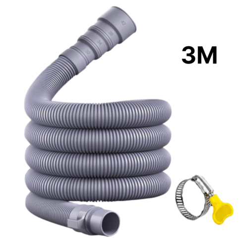 세탁기 배수관 연장 호스, 1개, 3M