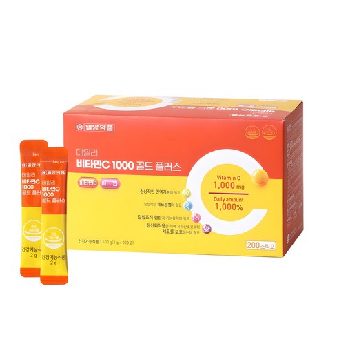 일양약품 데일리 비타민C 1000 골드 플러스 200p 400g, 1개 맛있게 먹은 솔직 후기 - 상품 이미지 1