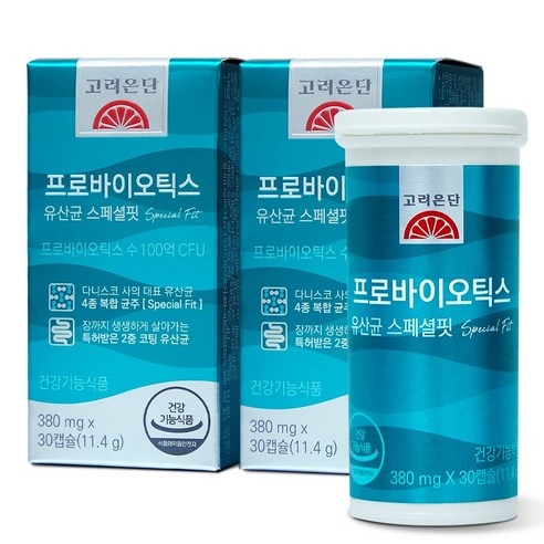 고려은단 프로바이오틱스 스페셜핏 100억 유산균 11.4g 30정, 2개 솔직 후기 | 실사용자 리뷰 분석 - 상품 이미지 2