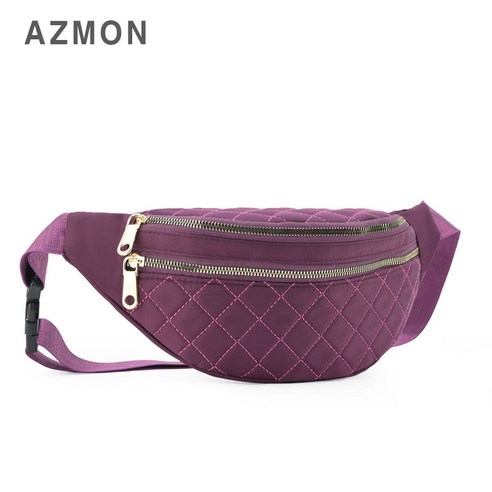 'AZMON 레트로 마름모자수 여성 힙색가방 0.11kg 초경량 용량2.5L' 최저가 검색, 최저가 8,800원 - 할인 알림
