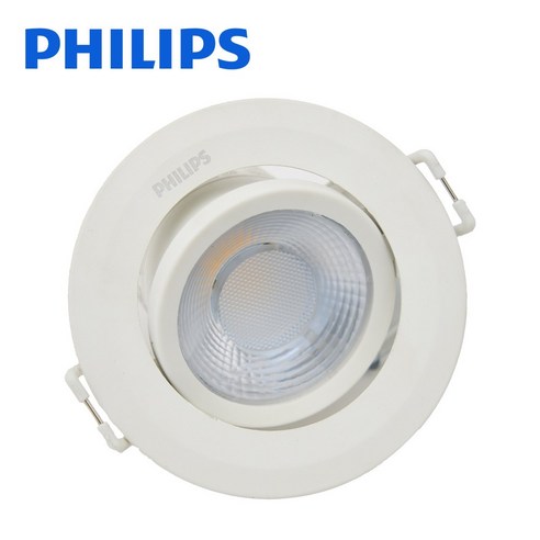 필립스 LED 다운라이트 7.5cm RS100B 6W 주백색 4000K 매입등 - 센서등/매입등 | 쿠팡