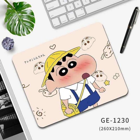 캐릭터 마우스 패드, 1개, 짱구는 못 말려요29 25*20CM