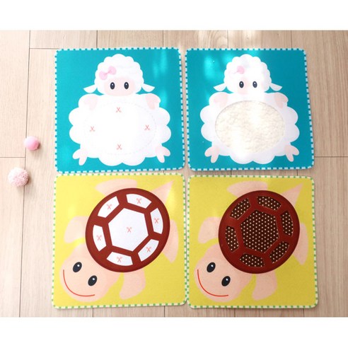 (펠트인쇄) 촉감판용 6면 (완제품) 10분 간단 제작 솔직 후기 | 실제 배치 사진 포함 - 상품 이미지 3