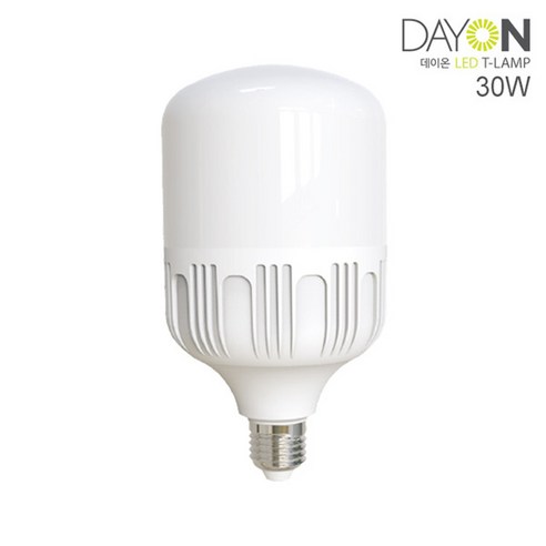 DNN 데이온 DAYON LED T-LAMP LED전구 30W 주광색 6500K 전구색 3000K, 전구색, 1개 - LED전구 ...