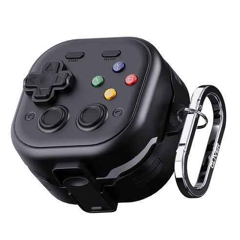 갤럭시 버즈4 프로 케이스 락패드팟 잠금 분실방지 보호 커버, 1개, 블랙, 버즈4/버즈4프로