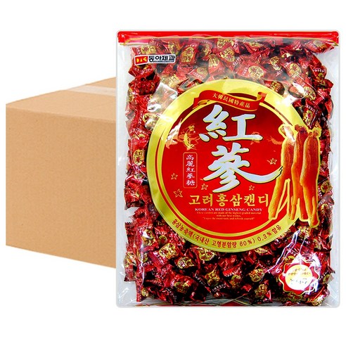 동아제과 고려홍삼캔디, 1.5kg, 4개