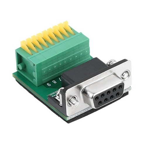 강원전자 NETmate NM-DTF DB9 Female -- 터미널 블록 젠더 DB9F Terminal Block 9핀 ...