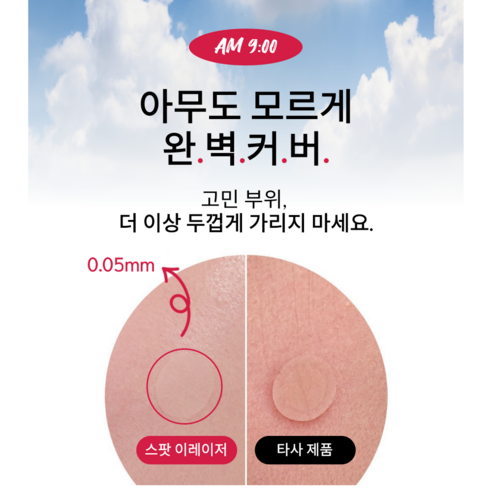 스팟이레이저 24시간 티안나는 여드름패치 대용량 이미지 4