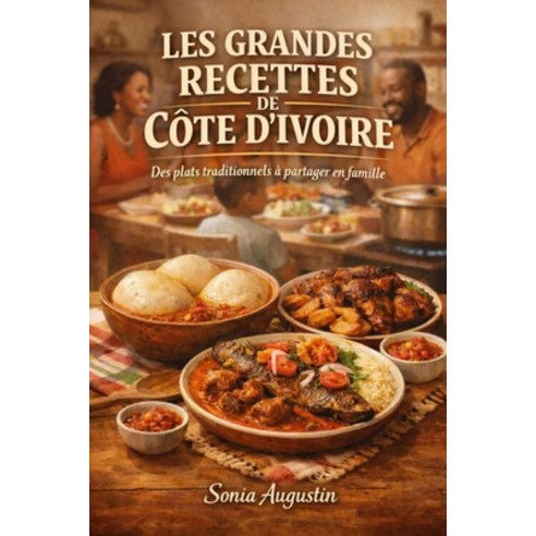 (영문도서)Les Grandes Recettes de Côte d'Ivoire: Des plats traditionnels à partager en fam... Paperback, Independently Published, English, 9798255324576