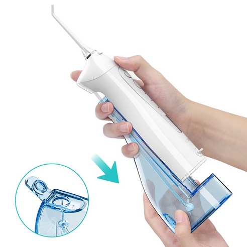 코슬루스 휴대용 무선 구강세정기 IPX7급방수+5개노즐팁 솔직 후기 | 실사용자 리뷰 분석 - 상품 이미지 3