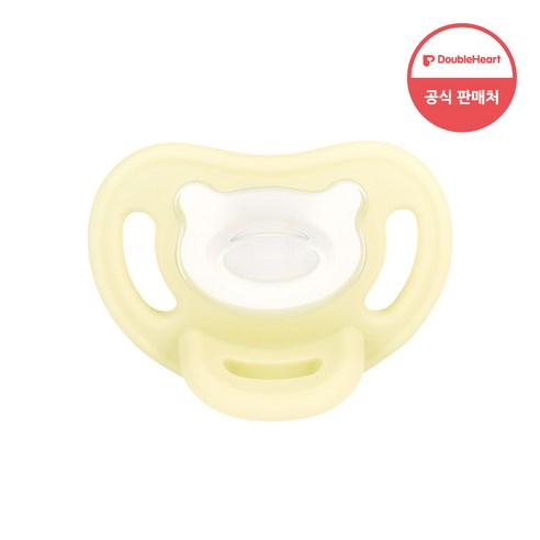 더블하트 쪽쪽이 소프트버디 스윗드림 실리콘, S, 굿모닝레몬, 1개