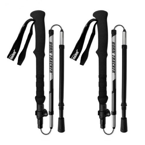 본트래커 초경량 접이식 듀랄루민7075 등산스틱 2개 이미지 2
