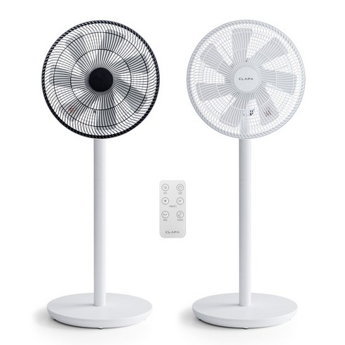 클래파 2 in 1 스탠드 탁상용 리모컨 선풍기 BFB-DF12, BFB-DF12BL(블랙)