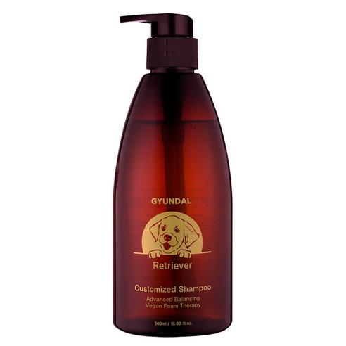 골든 리트리버 전용 가려움 강아지 냄새 제거 애견 샴푸, 500ml, 1개
