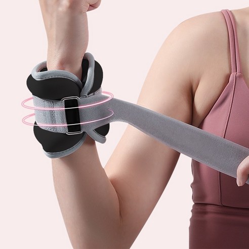 에이크 핏웨이트 모래주머니 2개입 손목 발목 중량밴드 이미지 4