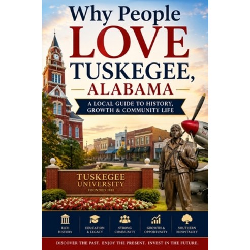 (영문도서)Why People Love Tuskegee Alabama: A Local Guide to History Growth & Community... Paperback, Independently Published, English, 9798199115537