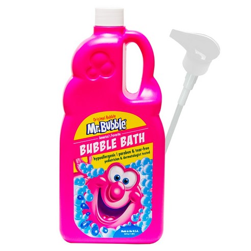 [미스터버블]오리지널 버블바스 유아바스 거품목욕제 1060ml+펌프, 1개, 1.06L