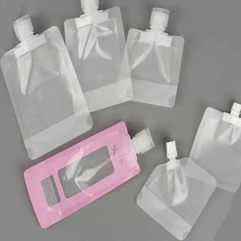 제이픽 소분 파우치 여행용소분용기파우치, 100ml 일반형, 1개