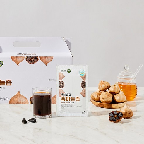 삼육식품 백세습관 흑마늘즙 70ml, 60개 맛있게 먹은 솔직 후기 - 상품 이미지 4