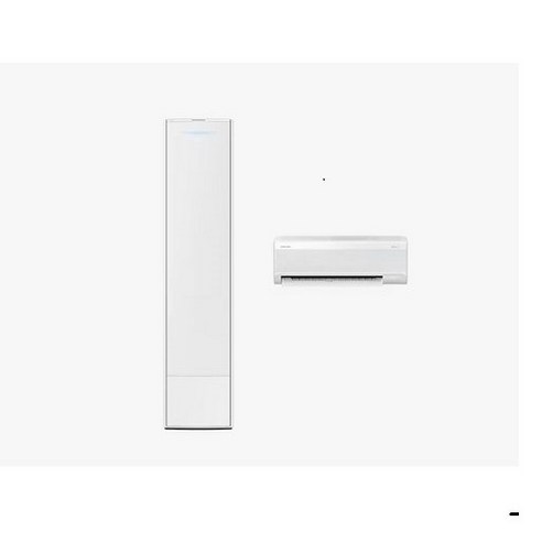 삼성 무풍 갤러리 투인원 에어컨 스탠드+벽걸이 19평+6평 방문설치, 일반배관형, AF80F19D25WSR