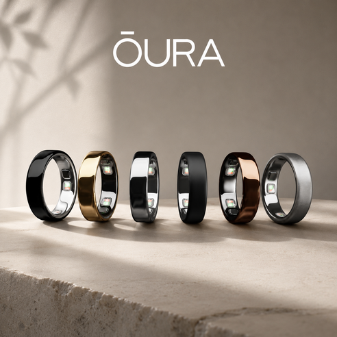 오우라링 5세대 Oura ring 5 스마트링, Black, Size 9