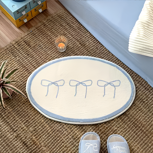 라브잇 보송보송 인테리어 리본 발매트