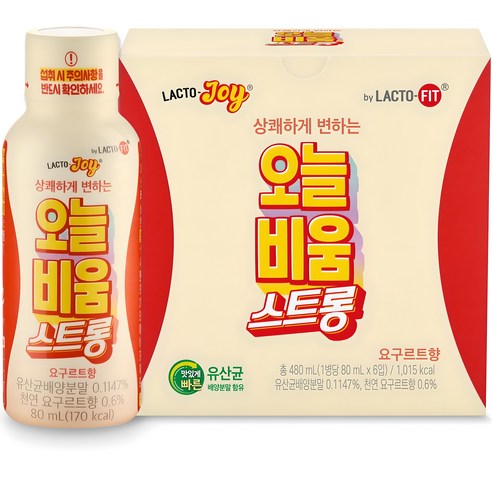 락토조이 오늘비움 스트롱 요구르트맛 480ml, 1개 맛있게 먹은 솔직 후기 - 상품 이미지 1