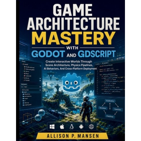 (영문도서)Game Architecture Mastery with Godot and GDScript: Create Interactive Worlds Thr... Paperback, Independently Published, English, 9798198790544