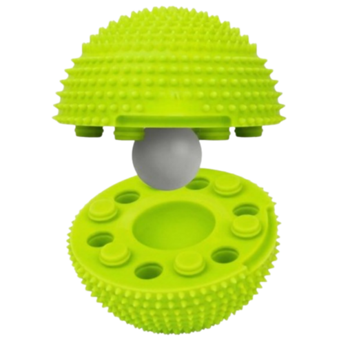 룰루레빗 발바닥 햄스트링 마사지 지압볼, 1개, 그린