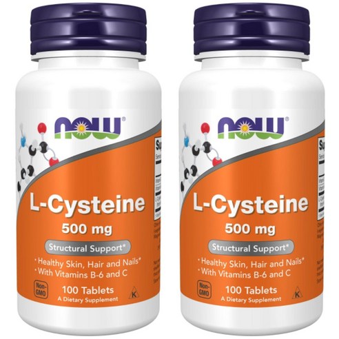 나우푸드 L-시스테인 500mg 타블렛 100정, 2개 솔직 후기 | 실사용자 리뷰 분석 - 상품 이미지 1