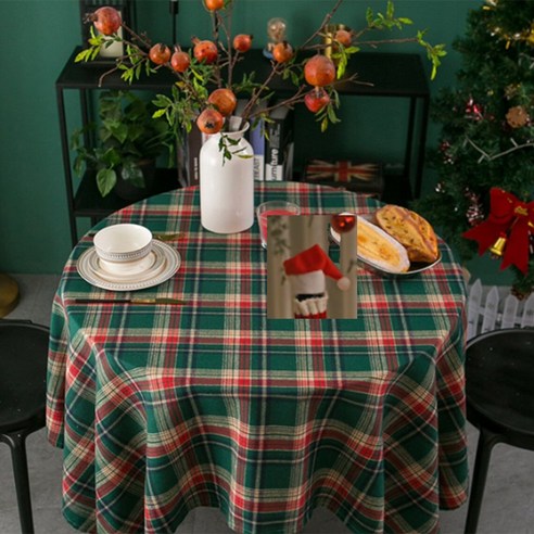 파티굿즈 크리스마스 식탁보 테이블보 장식 2인 4인 6인
