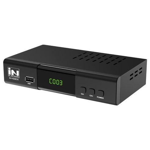 인네트워크 FHD지원 아날로그TV 지상파 수신 디지털 컨버터 케이블TV 셋톱박스 IN-HDBOX