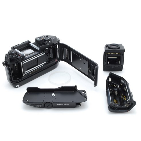 EXC+4 Nikon F4S MB-21 MF-22 35mm 필름 SLR 카메라 박스 매뉴얼 바디