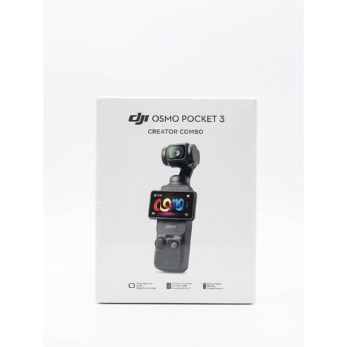 DJI 오즈모 포켓 3 크리에이터 콤보 액션캠, PP-101, 딥블랙