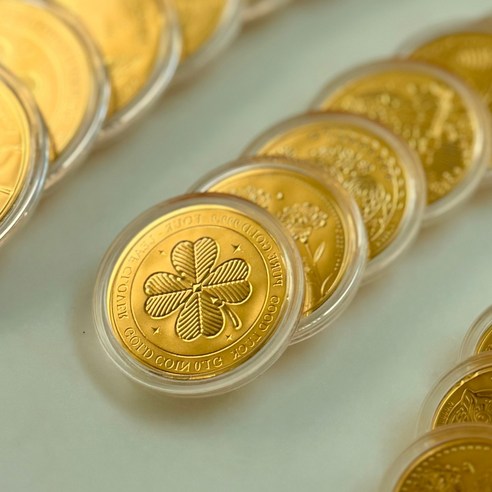 뷰띵 24K 999 순금 코인 특별한 기념 선물