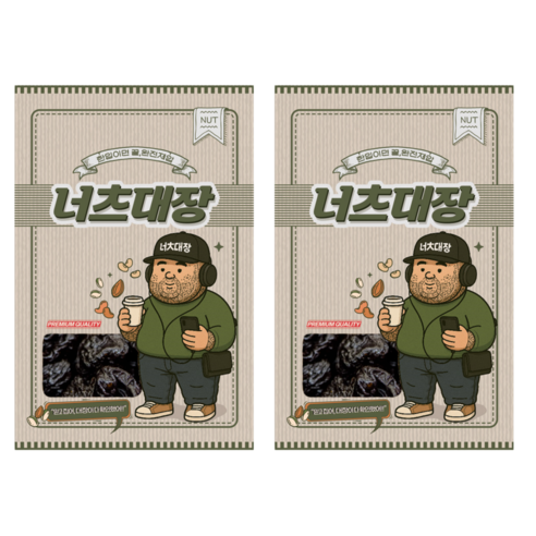 너츠대장 건자두 푸룬 말린 서양자두 미국산 변 비 식이섬유, 1kg, 2개
