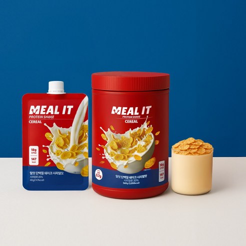 밀잇 식단관리 단백질 쉐이크 시리얼맛 이미지 2